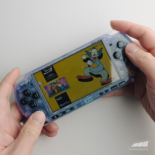 Sony PSP-3000 Transparent Shell Purple