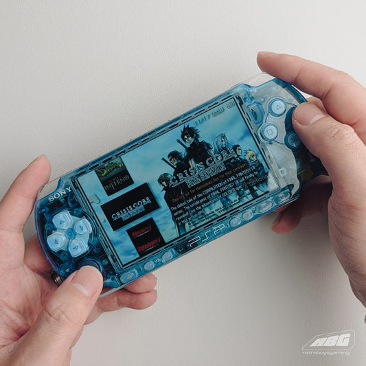 Sony PSP-3000 Transparent Shell Blue