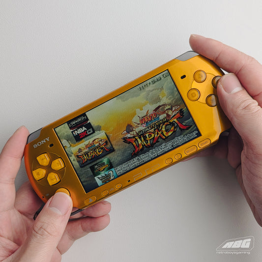 Sony PlayStation Portable PSP-3000 Gold